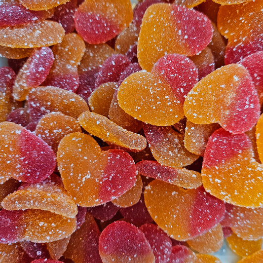 Sour Peach Hearts