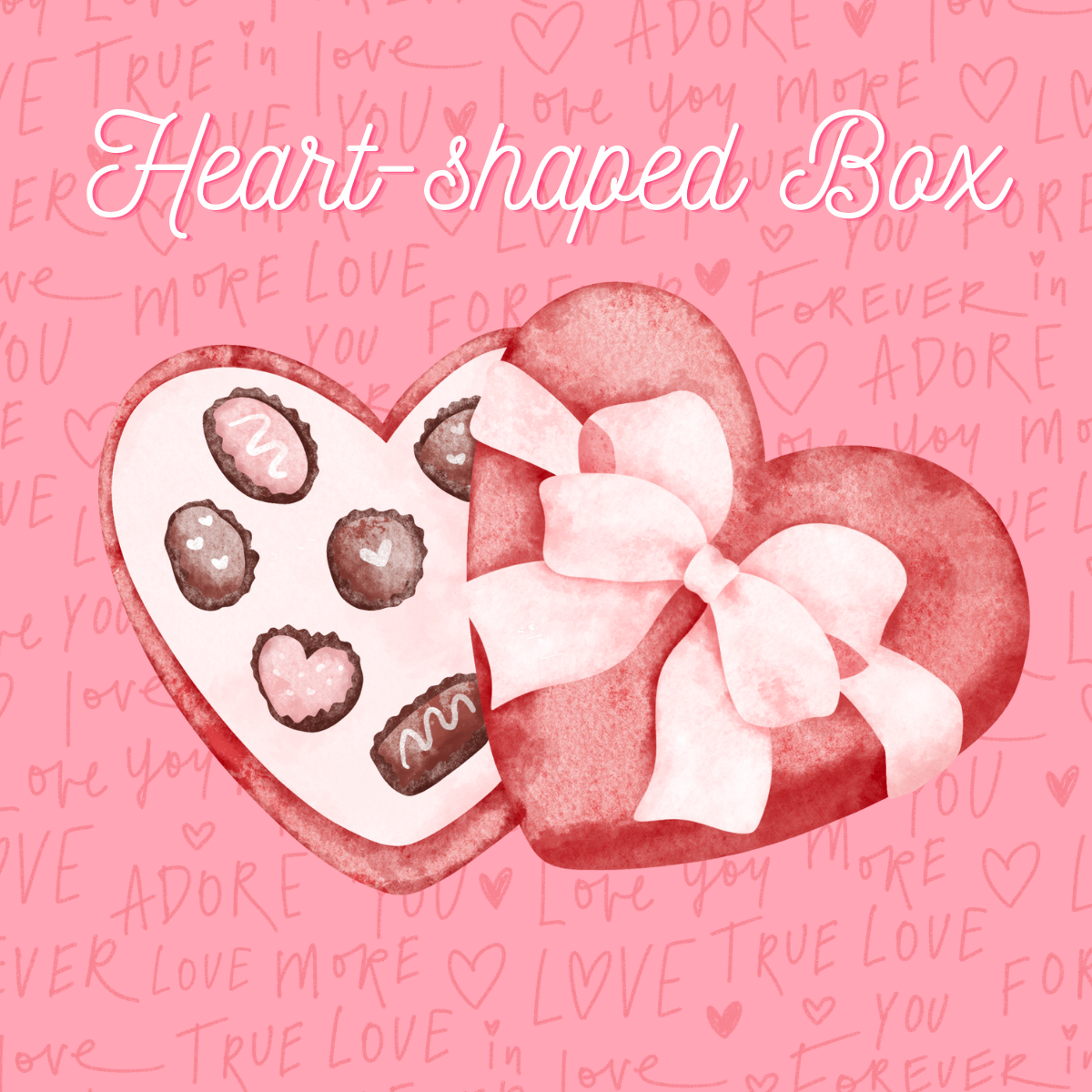 Heart-Shaped Box (Chocolate Mix)